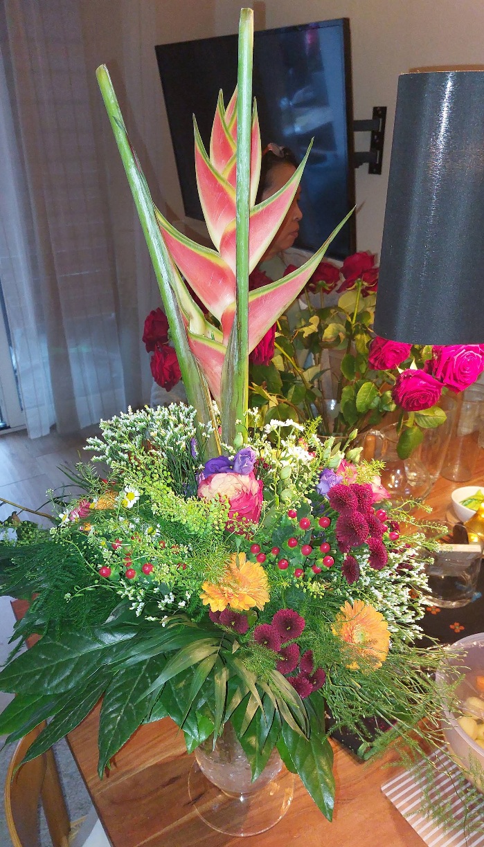 Individuell gebundener Blumenstrauß